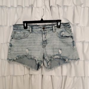 BKE denim shorts